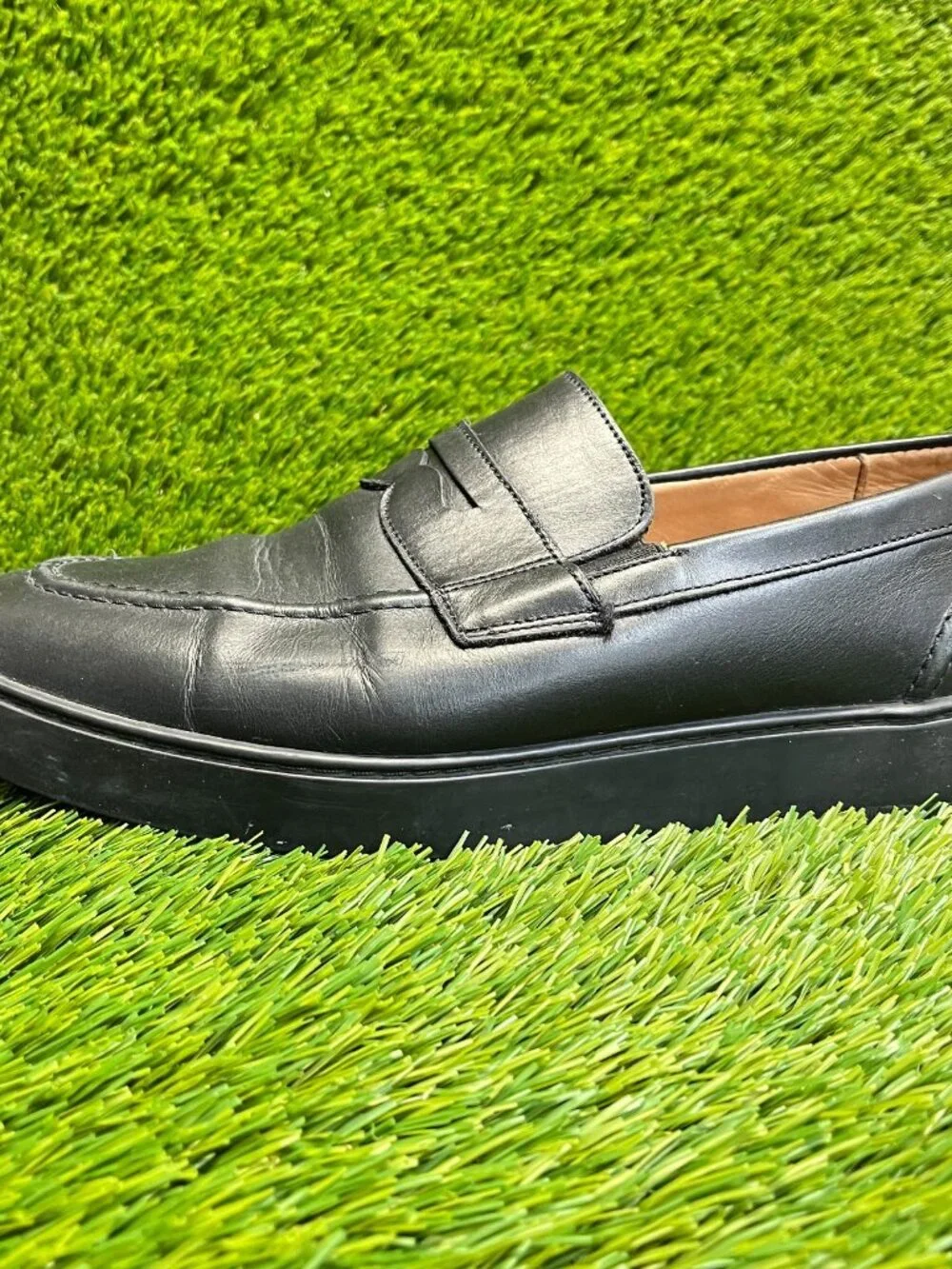 Allen Edmonds Randolph 2.0 Mens Size 10.5 Black Classic Penny Loafers Shoes